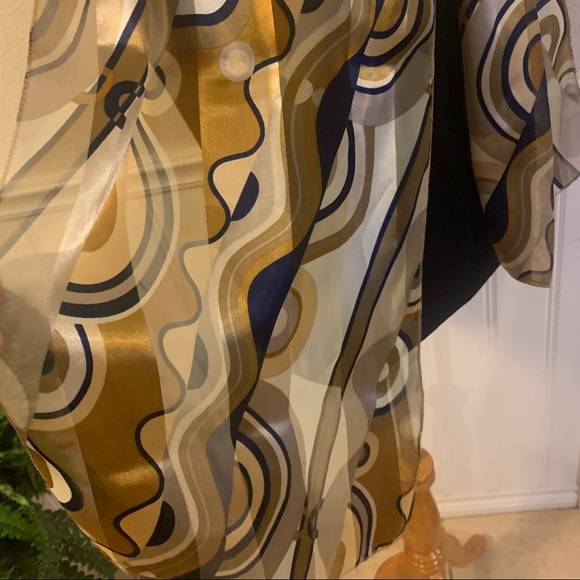 Vintage boho scarf 1970’s. - Picture 2 of 4